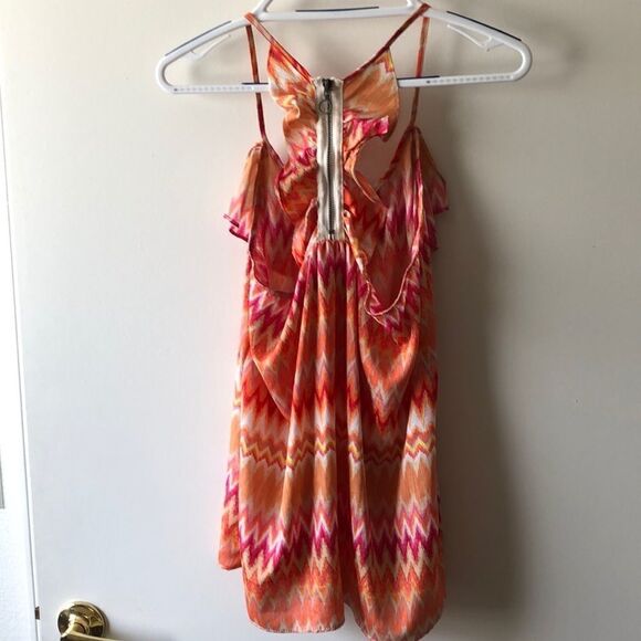 Ali & Kris Ruffled Racerback Tank L Gently Used - Picture 2 of 6